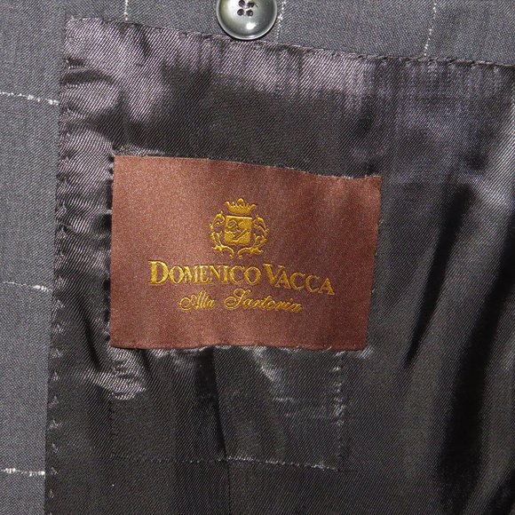 Domenico Vacca Super 130 Two Button Blazer 42R NWT - Picture 13 of 13